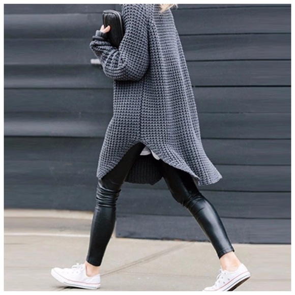 ❤️ Chunky Tunic Turtleneck Sweater - Picture 2 of 8